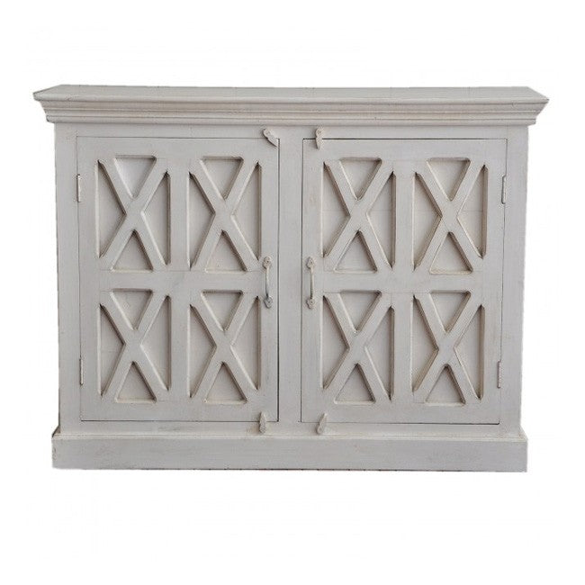 French Style Solid Wood Sideboard Buffet Cabinet - Elegant Dining Room Storage for Dishes, Linens & Entertaining Essentials