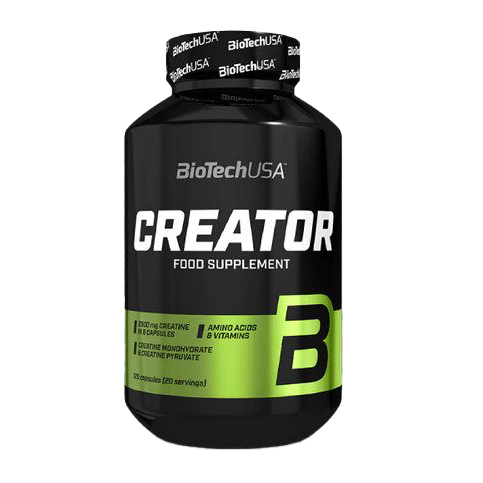 BioTechUSA Creator 120 Capsules - Premium Protein Supplement for Muscle Growth & Recovery | Ideal for Bodybuilding, Fitness & Workout Recovery