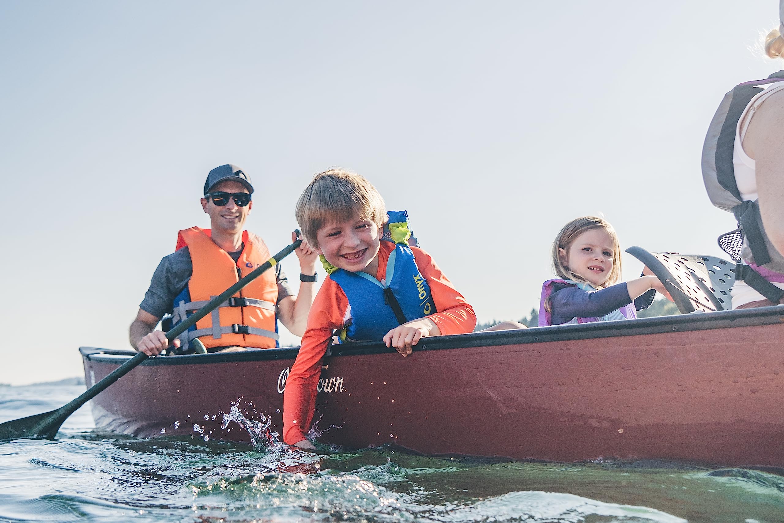 ONYX Youth Life Jacket for Paddle Sports - US Coast Guard Approved PFD for Kayaking, Canoeing & Water Activities - Lightweight & Comfortable for Kids & Teens