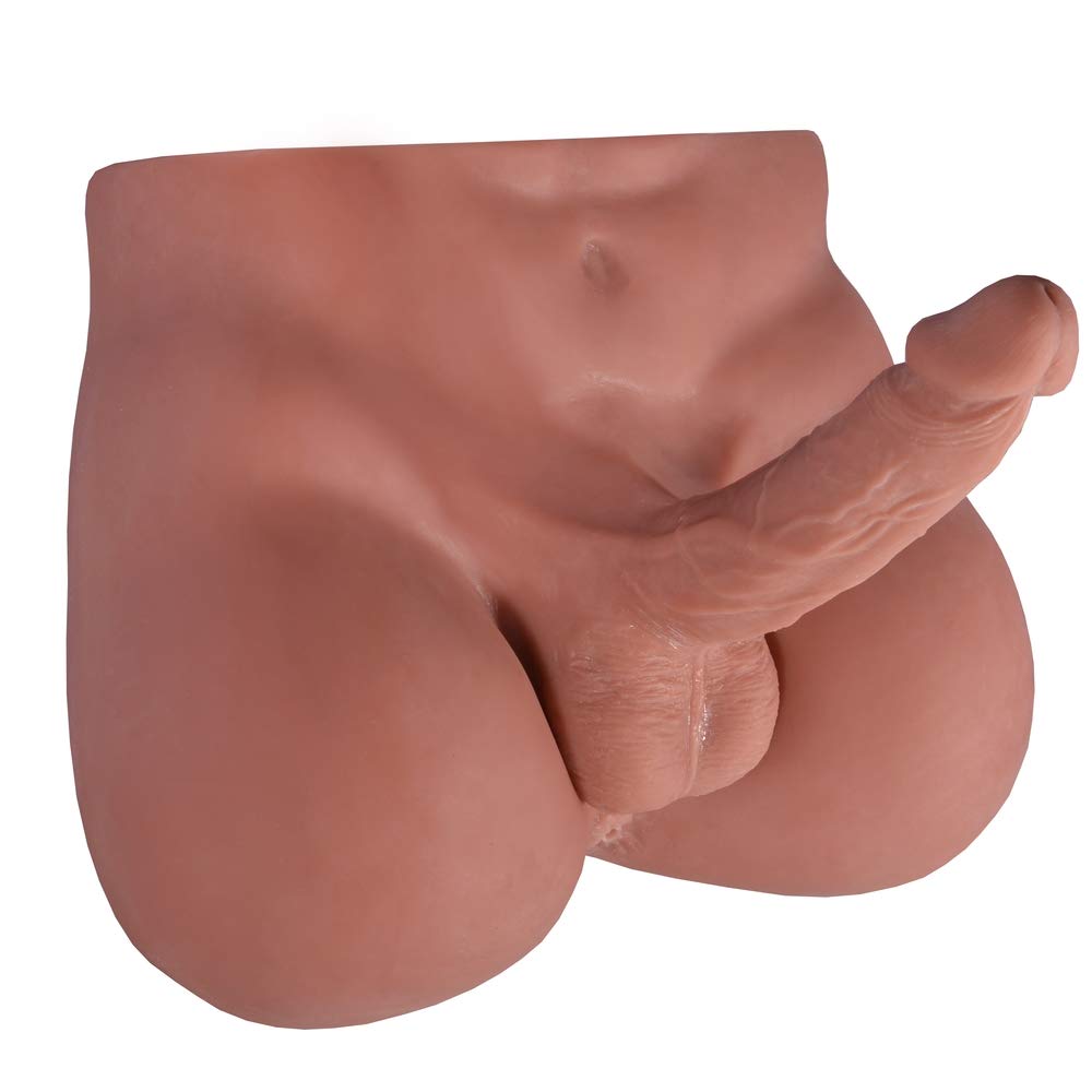 Realistic Sex Doll for Women & Men - Flexible Dildo & Tight Anal Entry Adult Toy (12.2