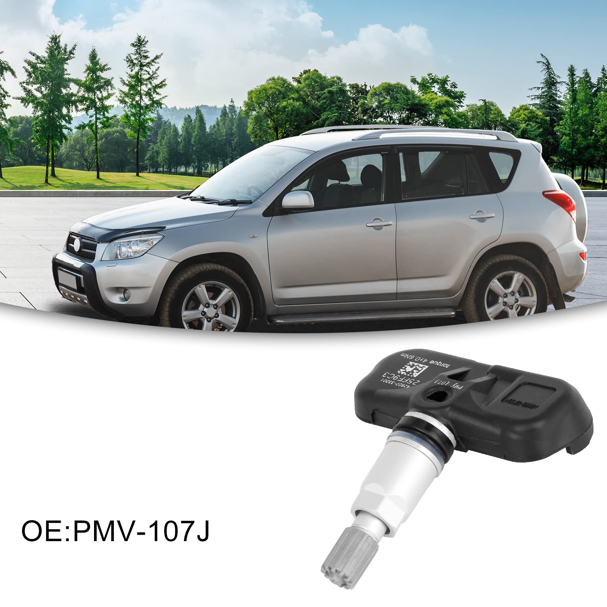 ACROPIX 315MHz TPMS Sensor - Compatible with Toyota RAV4 | Car Tire Pressure Monitoring System | For Improved Safety & Fuel Efficiency