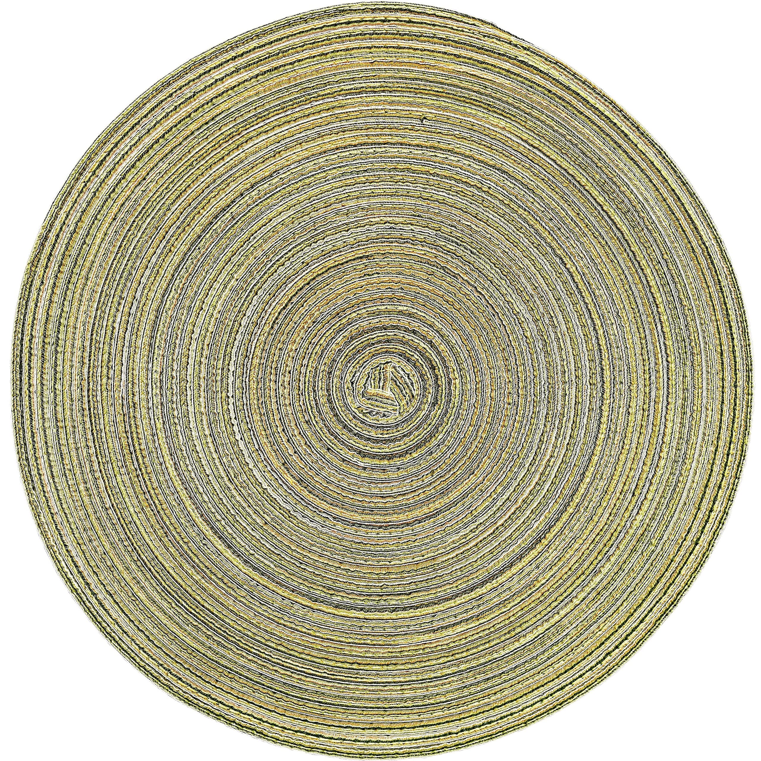 20-Pack Heat-Resistant Handcrafted Woven Polyester Table Placemats - Washable & Easy to Clean for Dining & Entertaining (Monaco Green, 20 Pieces) - Perfect for Holiday Dinners, Wedding Receptions & Restaurant Decor
