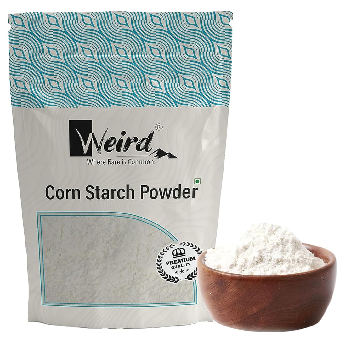 Premium Cornstarch Powder (900g) for Baking, Skin Care, Hair Care, DIY Crafts, Pantry Essentials, Baby Powder, Science Experiments & Laundry | Multi-Purpose Kitchen & Household Starch for Cooking, Beauty & Cleaning