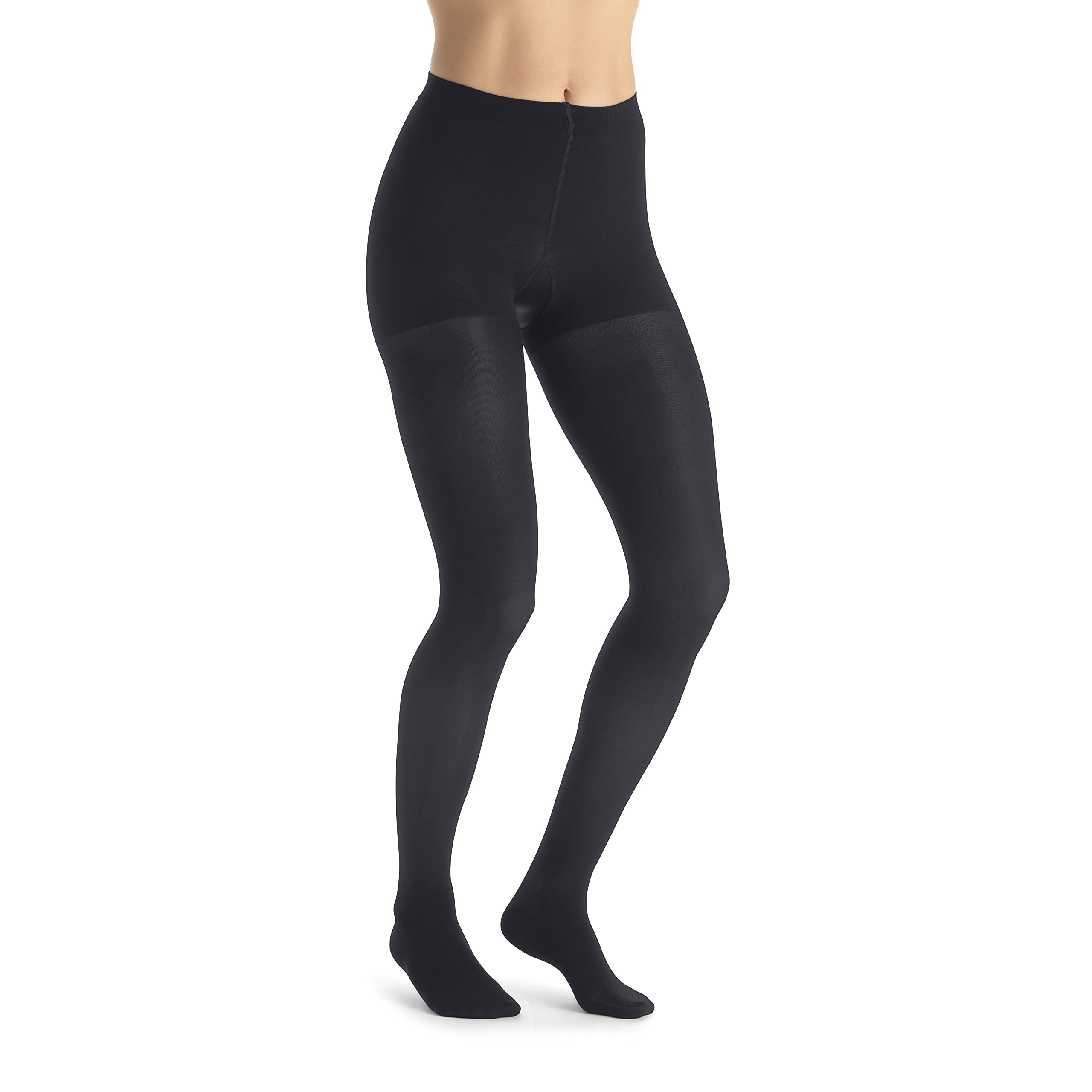 JOBST UltraSheer 15-20mmHg Compression Stockings - Waist High Medical Pantyhose with Closed Toe in Anthracite (X-Large) - Ideal for Varicose Veins, Swelling & Circulation Support
