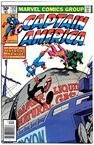 Captain America #252 - Rare Marvel Comics 1980 Vintage Collectible | Superhero Comic Book for Collectors & Marvel Fans | Perfect for Display, Gifts & Investment