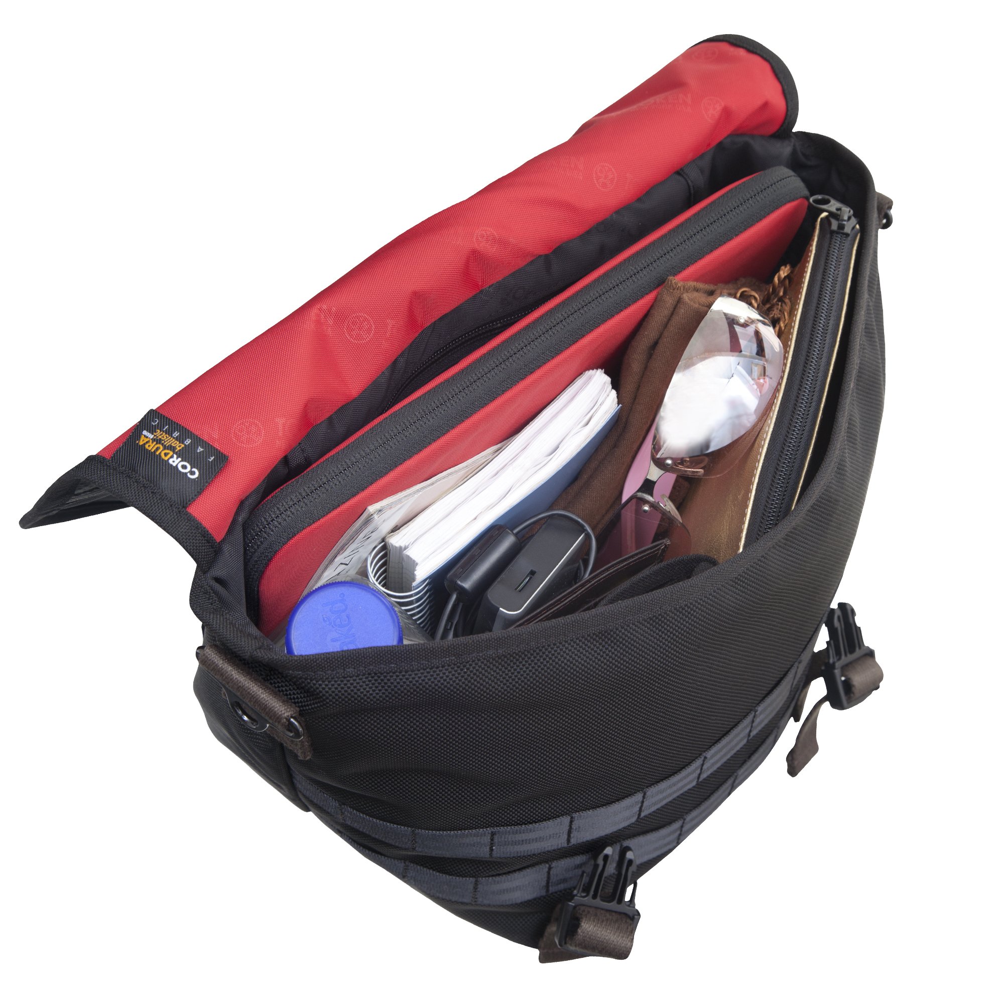 Grand Army Messenger Bag - Black One Size - Durable Crossbody Shoulder Bag for Men & Women - Perfect for Work, Travel & Everyday Use