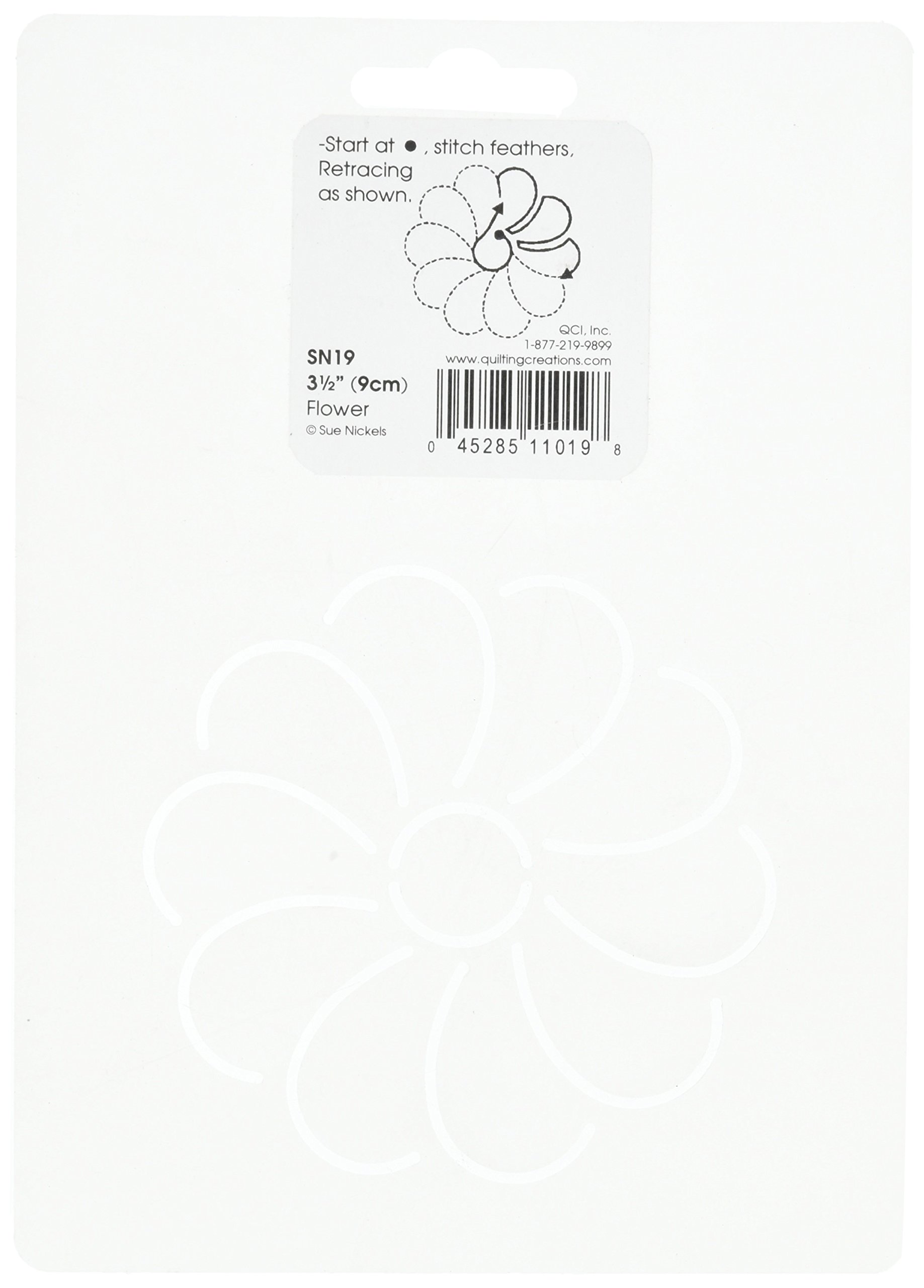 Floral Quilt Stencil Set - DIY Quilting Templates for Handmade Blankets, Home Decor & Craft Projects - Perfect for Patchwork, Sewing & Fabric Art