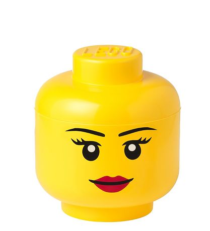 LEGO Storage Head Organizer - Small Size for Girls | Perfect for Kids' Room, Playroom & Toy Organization