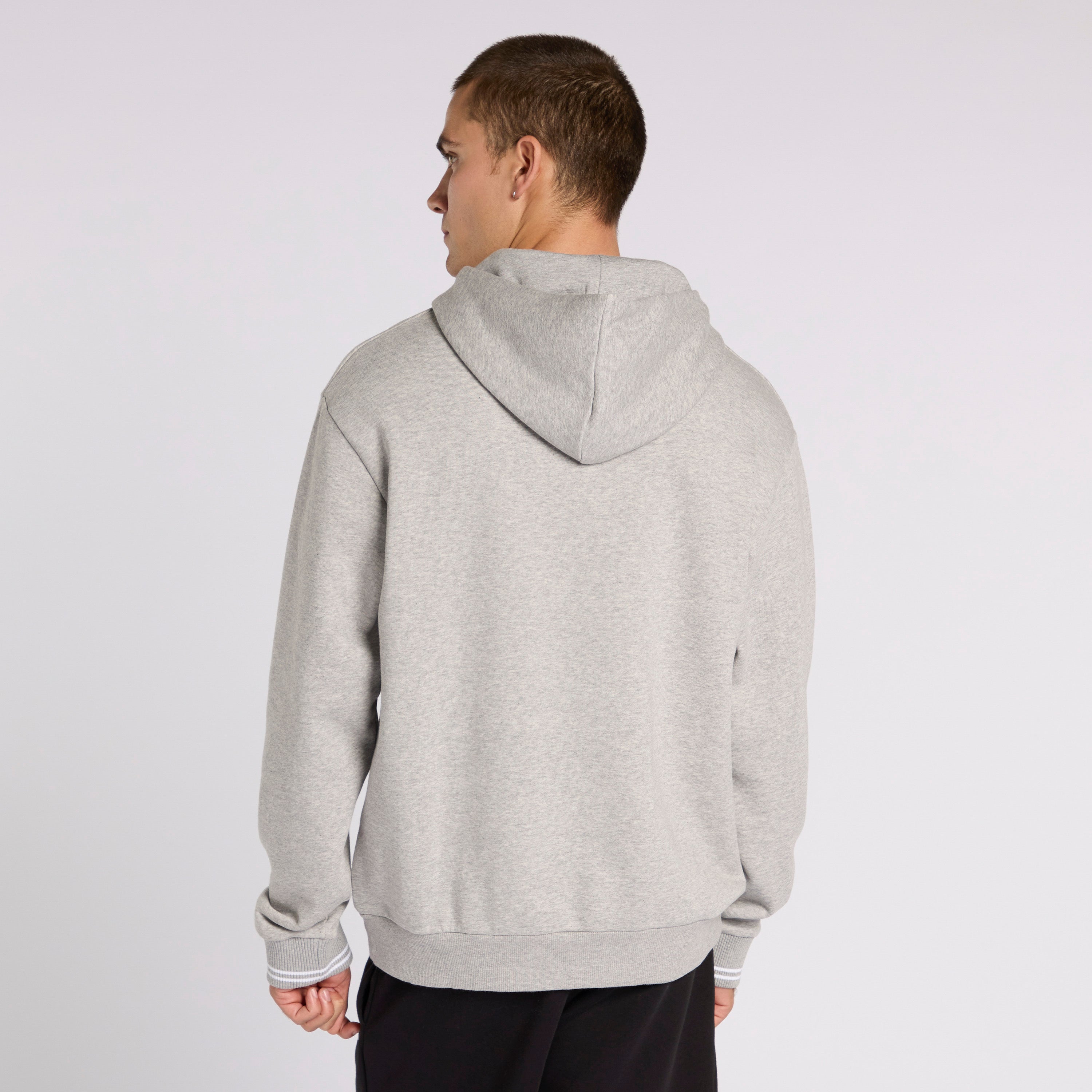 Classic Uniform Hoodie - Medium Grey Heather/Medium Grey - Comfortable & Stylish Pullover for School, Work & Casual Wear
