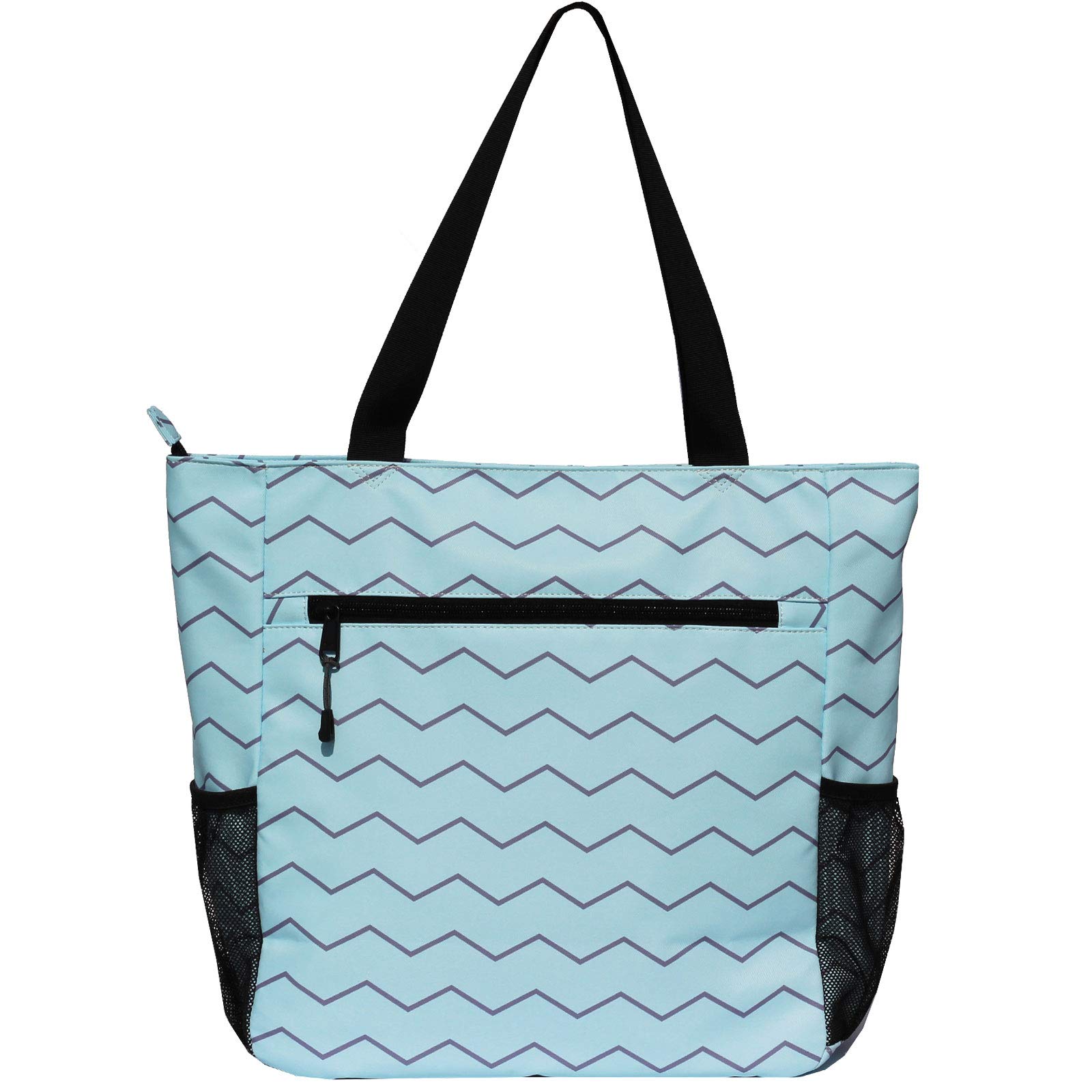 ESVAN Original Floral Print Large Waterproof Tote Bag - Durable Shoulder Bag for Women, Gym, Beach, Travel & Everyday Use | Stylish Carryall for Work, Shopping & Outdoor Activities