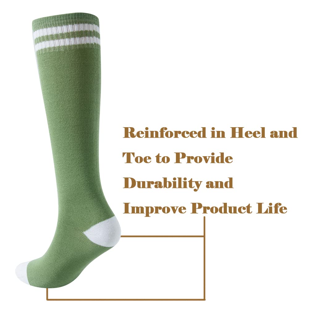 **Best Knee High Socks for Kids - Cotton Soccer Socks for Boys & Girls, Toddler Athletic Socks - Perfect for Sports, School & Everyday Wear**