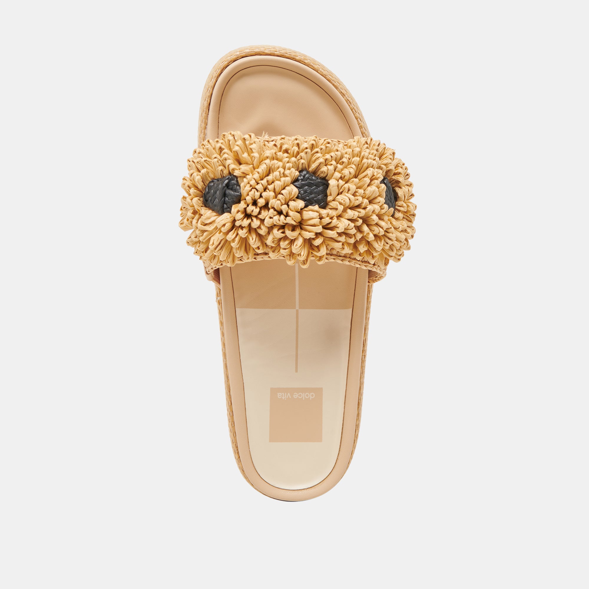 SIDONA Women's Flower Sandals - Lightweight Natural Raffia Summer Beach Sandals for Women | Comfortable Casual Walking Shoes for Vacation, Pool, and Outdoor Activities