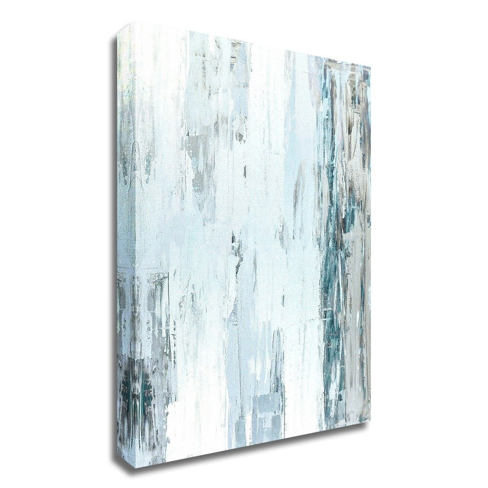 Abstract Blue I by Incado - Premium Canvas Wall Art Print, Ready to Hang - Modern Home & Office Decor for Living Room, Bedroom or Workspace