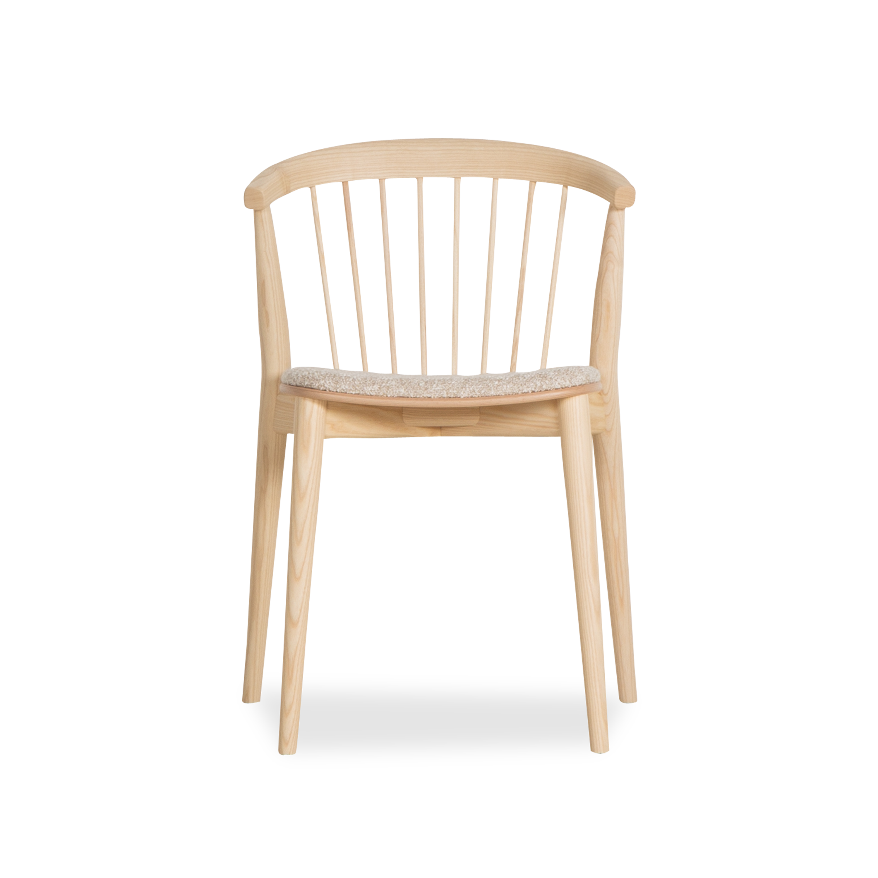 Newood Modern Dining Chair - Solid Wood Kitchen Chair with Cushion - Comfortable & Stylish for Dining Room, Kitchen, Breakfast Nook, and Home Office