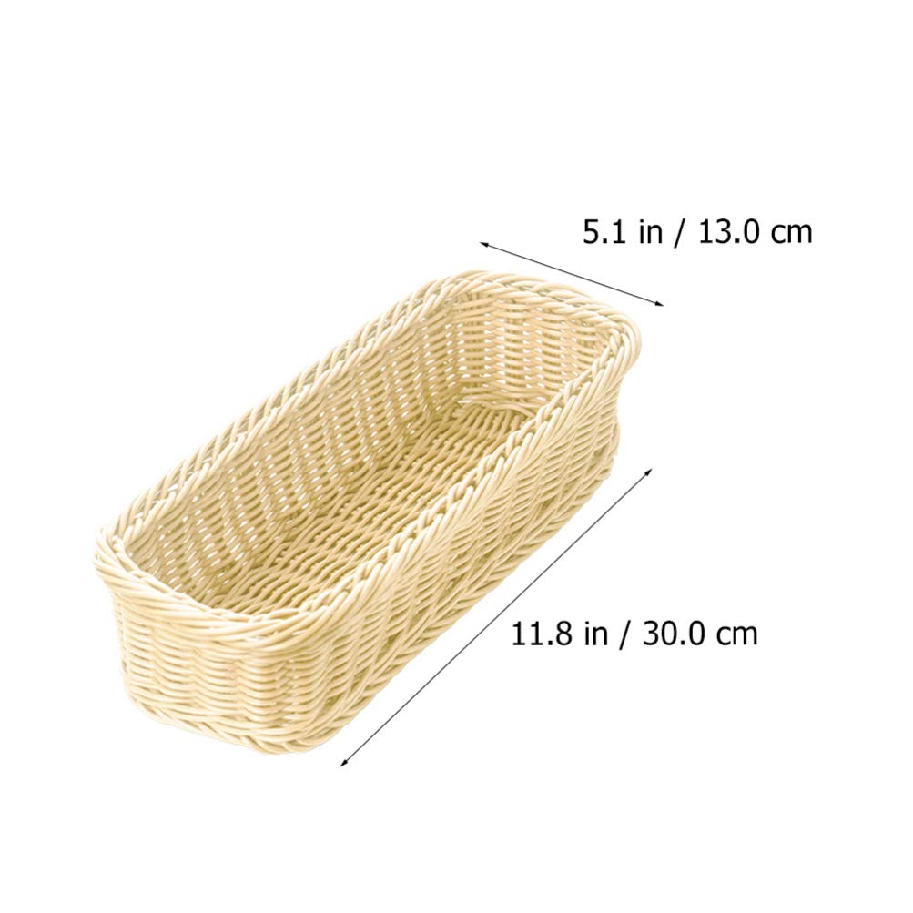 Japanese Woven Cutlery Storage Basket - Square PP Chopsticks Holder for Kitchen & Dining