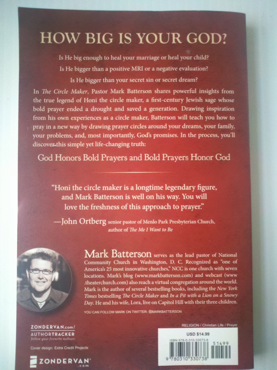 The Circle Maker: Praying Circles Around Your Biggest Dreams and Greatest Fears - Christian Devotional Book for Spiritual Growth & Overcoming Fear - Perfect for Bible Study & Personal Prayer Time