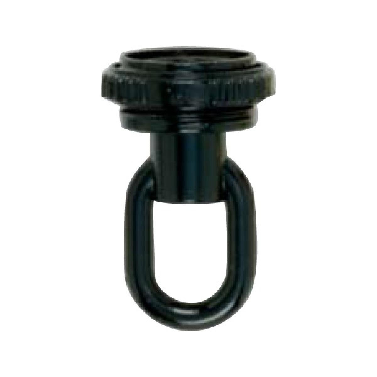 1/8 Inch IP Screw Collar Loop with Ring - Durable Metal Fastener for DIY Projects, Jewelry Making, and Industrial Applications