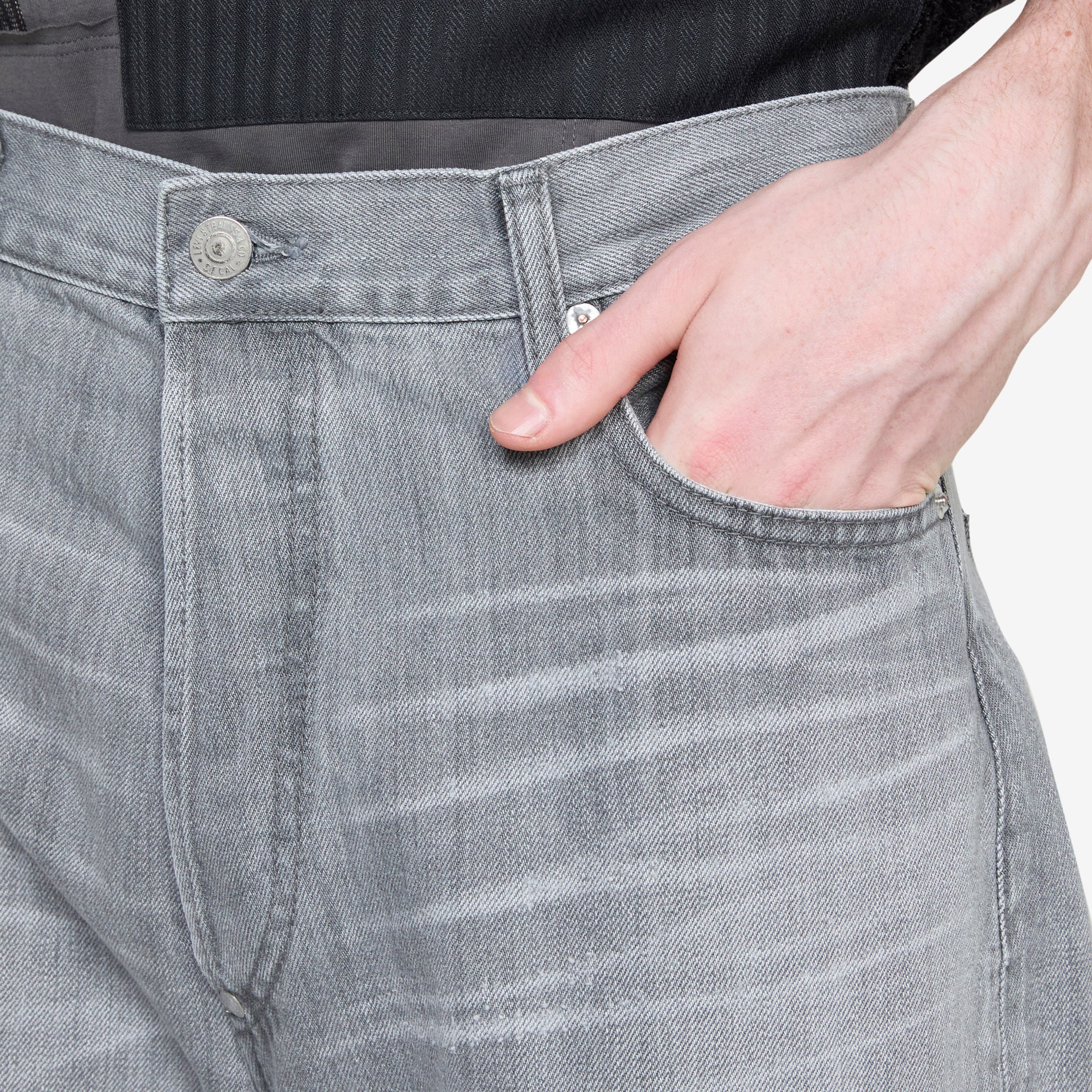 Levi's Selvedge Denim Jeans for Men - Classic Grey Straight Fit Vintage Style | Perfect for Casual Wear, Office & Night Out