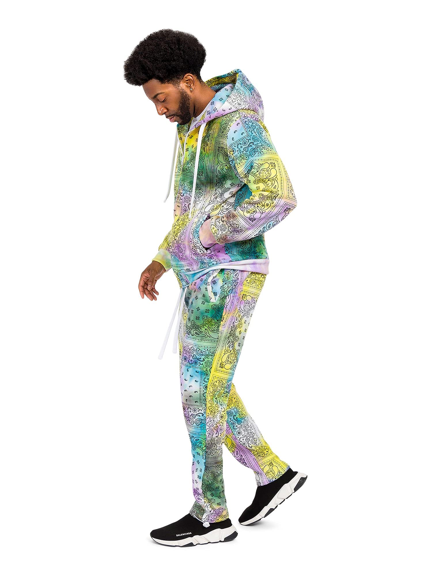 G-Style USA Men's Fleece Tracksuit Set - Winter Warm Zipper Jacket & Jogger Sweatpants for Gym, Running, and Casual Wear