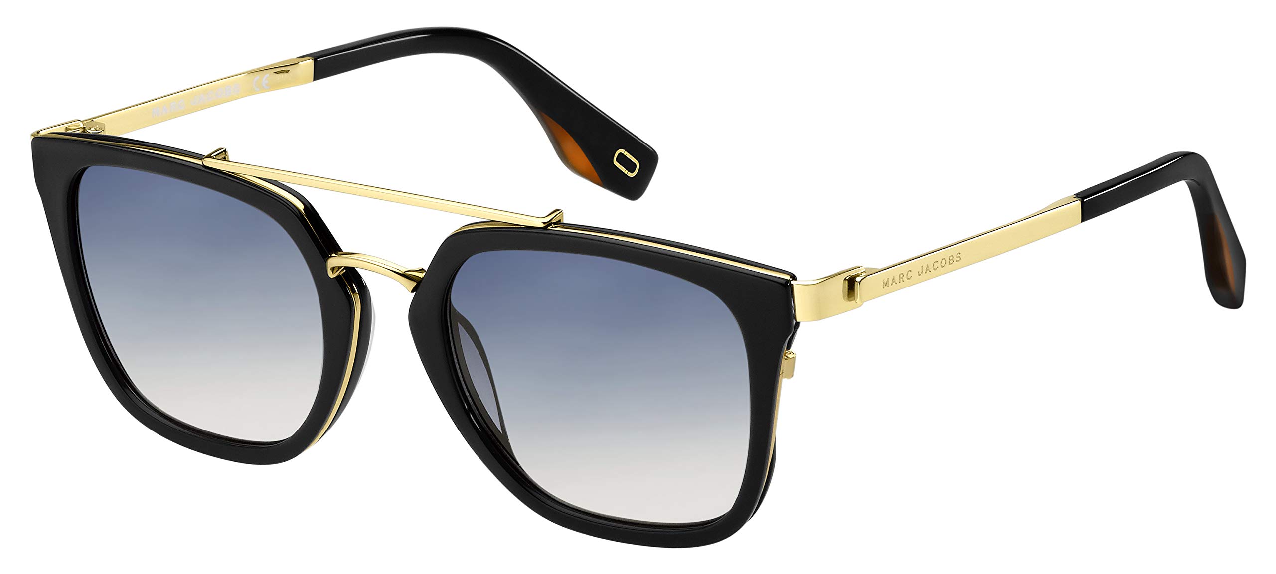 Marc Jacobs Men's Marc 270/S Square Sunglasses - UV Protection Polarized Lenses for Driving, Beach & Outdoor Activities