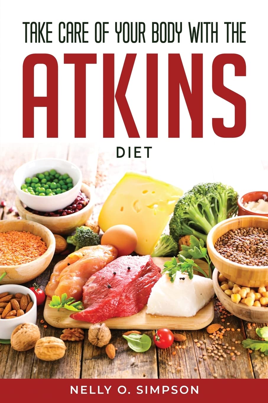 Atkins Diet Plan for Weight Loss & Healthy Living - Low Carb Meal Guide for Ketosis & Body Wellness | Perfect for Home, Office & Travel