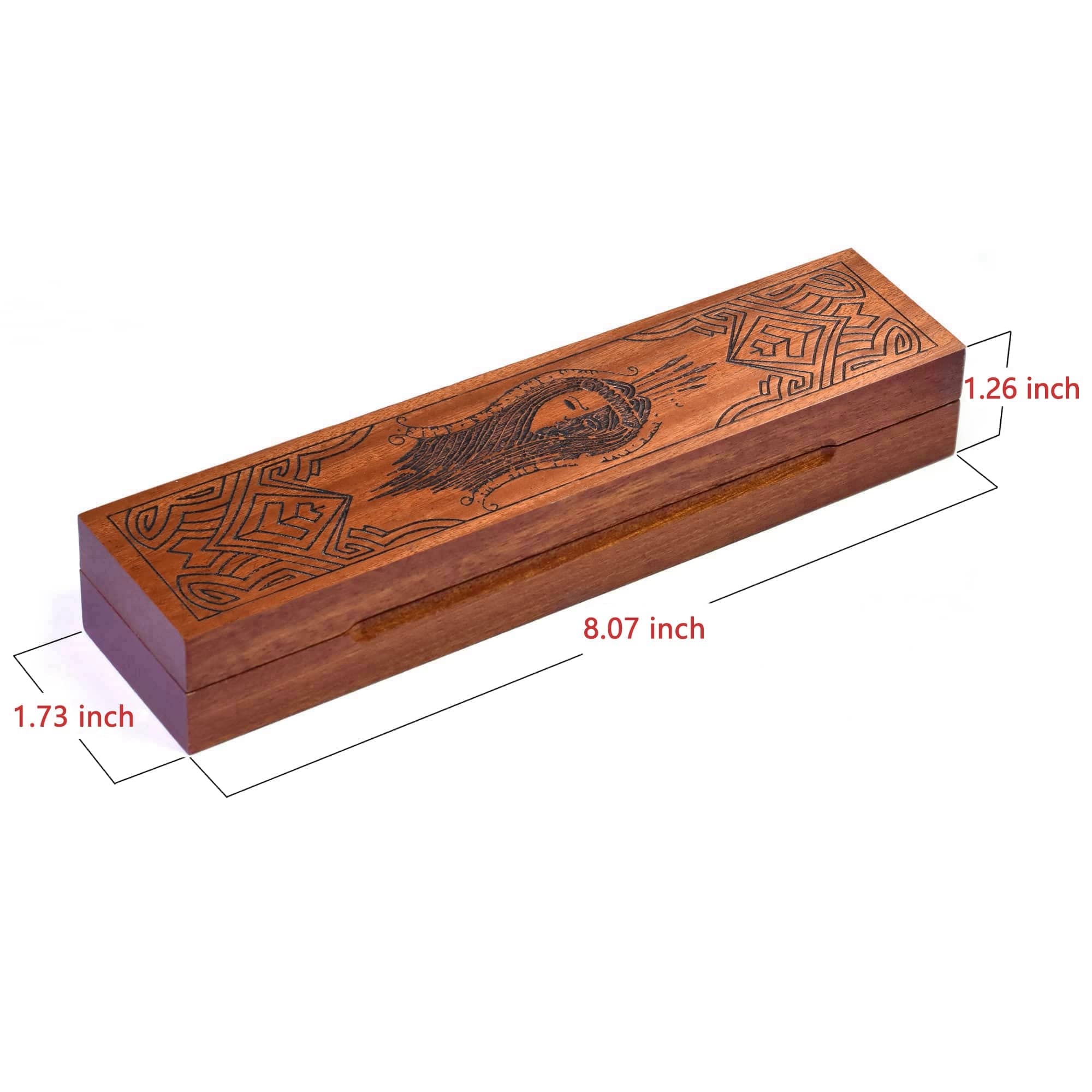 Premium Wooden DND Dice Box with Felt Lined Interior & Magnetic Lid - Acacia Wood Dice Holder for Dungeons & Dragons RPG Games (Hela-Black) | Perfect for Tabletop Gaming, Dice Storage & Travel Accessories