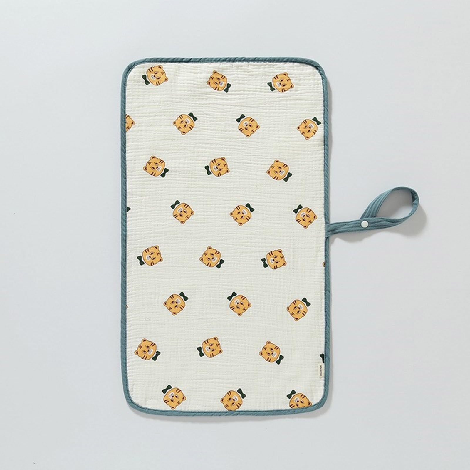 Waterproof Cotton Newborn Changing Pad - Portable Travel-Friendly Diaper Changing Mat for Babies | Perfect for Nursery, On-the-Go & Baby Shower Gifts