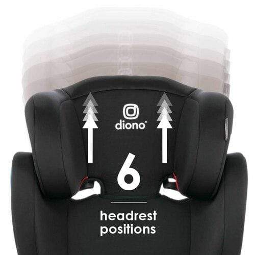Diono Cambria 2-in-1 Booster Car Seat - Convertible High Back & Backless Booster for Kids 3-12 Years - Safe Travel for School, Road Trips & Everyday Use