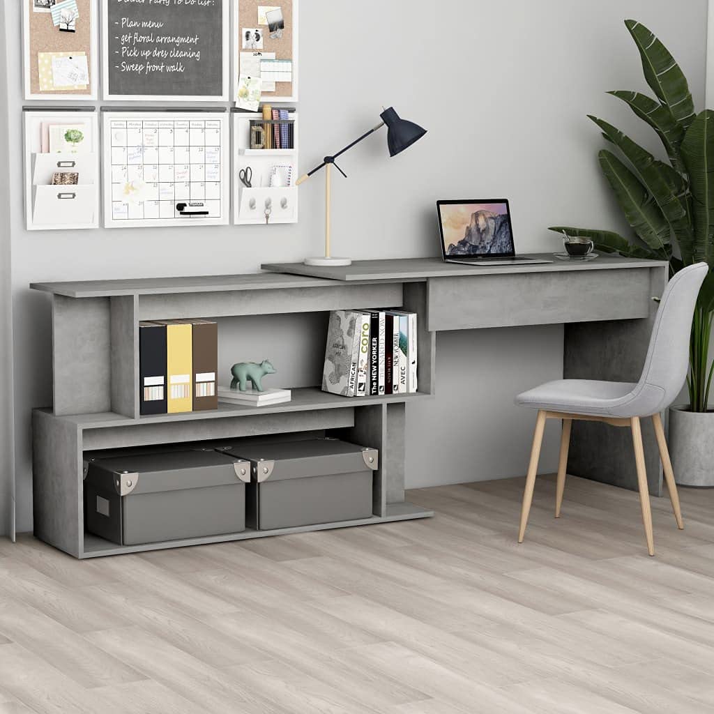 Modern Wooden Writing Computer Desk for Home Office & Study - 47.2