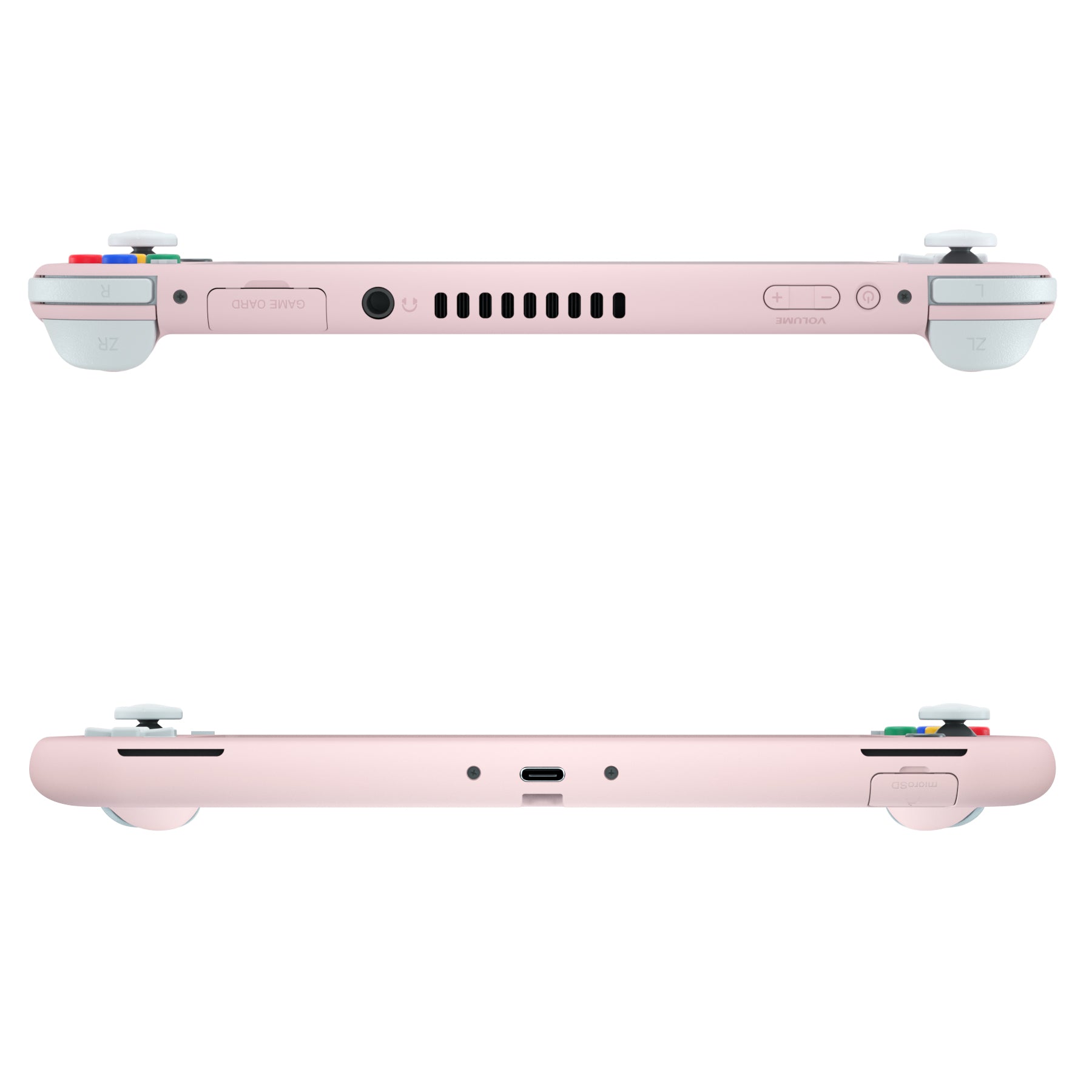 eXtremeRate Cherry Blossom Pink DIY Replacement Shell for Nintendo Switch Lite - Custom Controller Housing with Screen Protector | Gaming Accessories for Travel & Home Entertainment