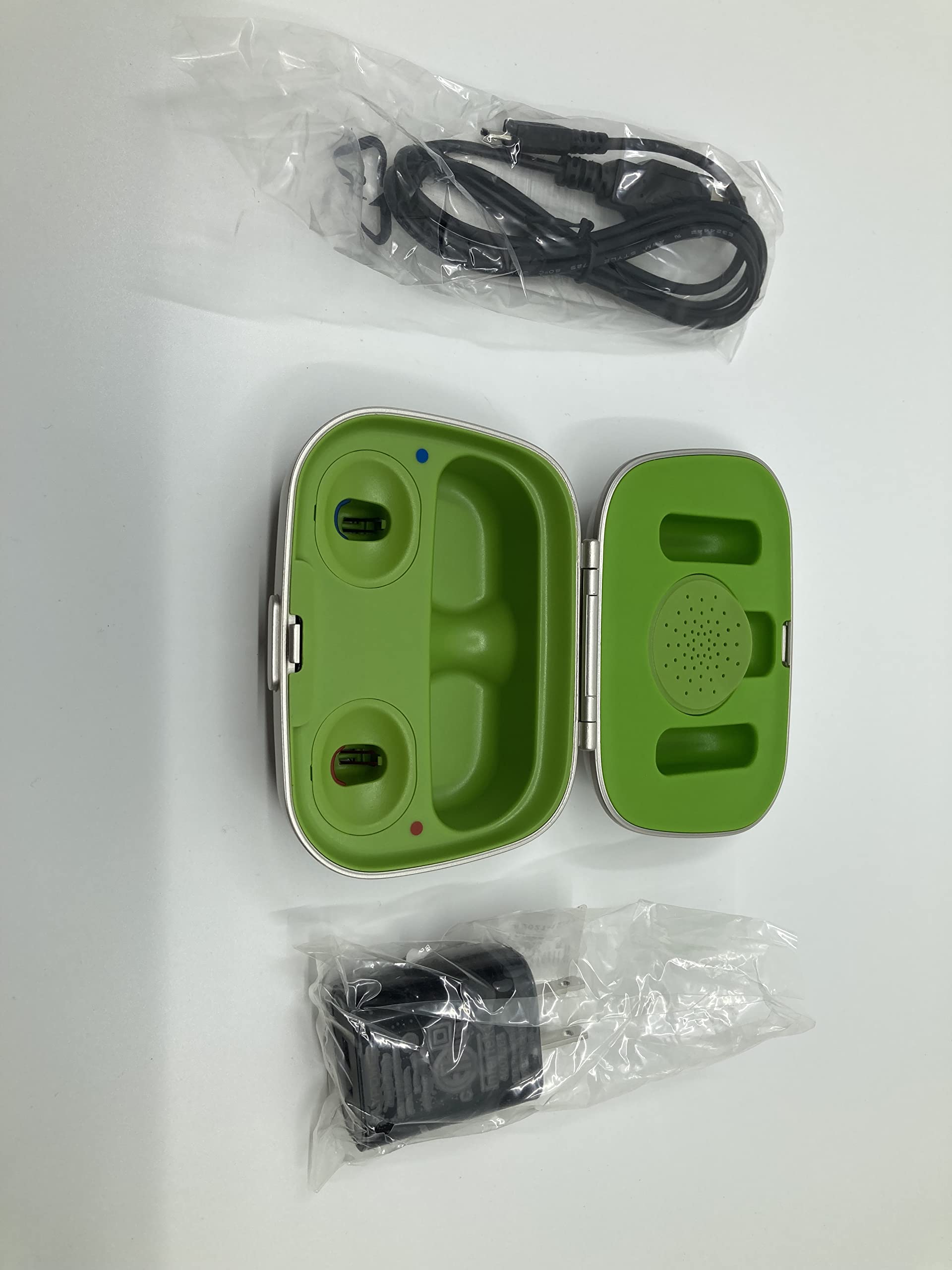 Phonak Paradise, Lumity, Marvel & Belong RIC Hearing Aid Charger Case - Rechargeable Travel Storage for Hearing Devices (Perfect for Home, Office & Travel Use)