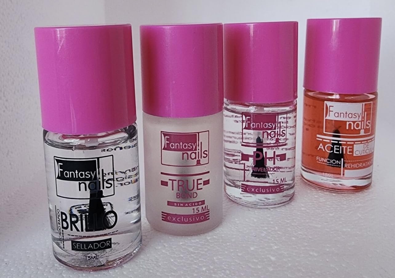 Fantasy Nails pH Balancing Nail Treatment for Strong & Healthy Nails - 0.5 fl oz (15 mL) - Perfect for Salon & Home Manicures