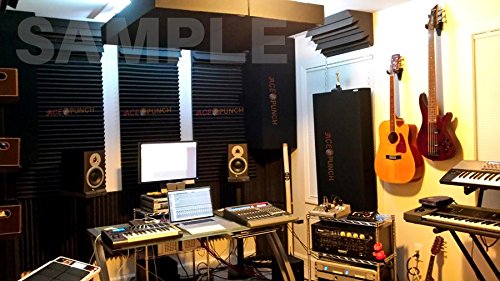 20 Pack Yellow Egg Crate Acoustic Foam Panels 19.6