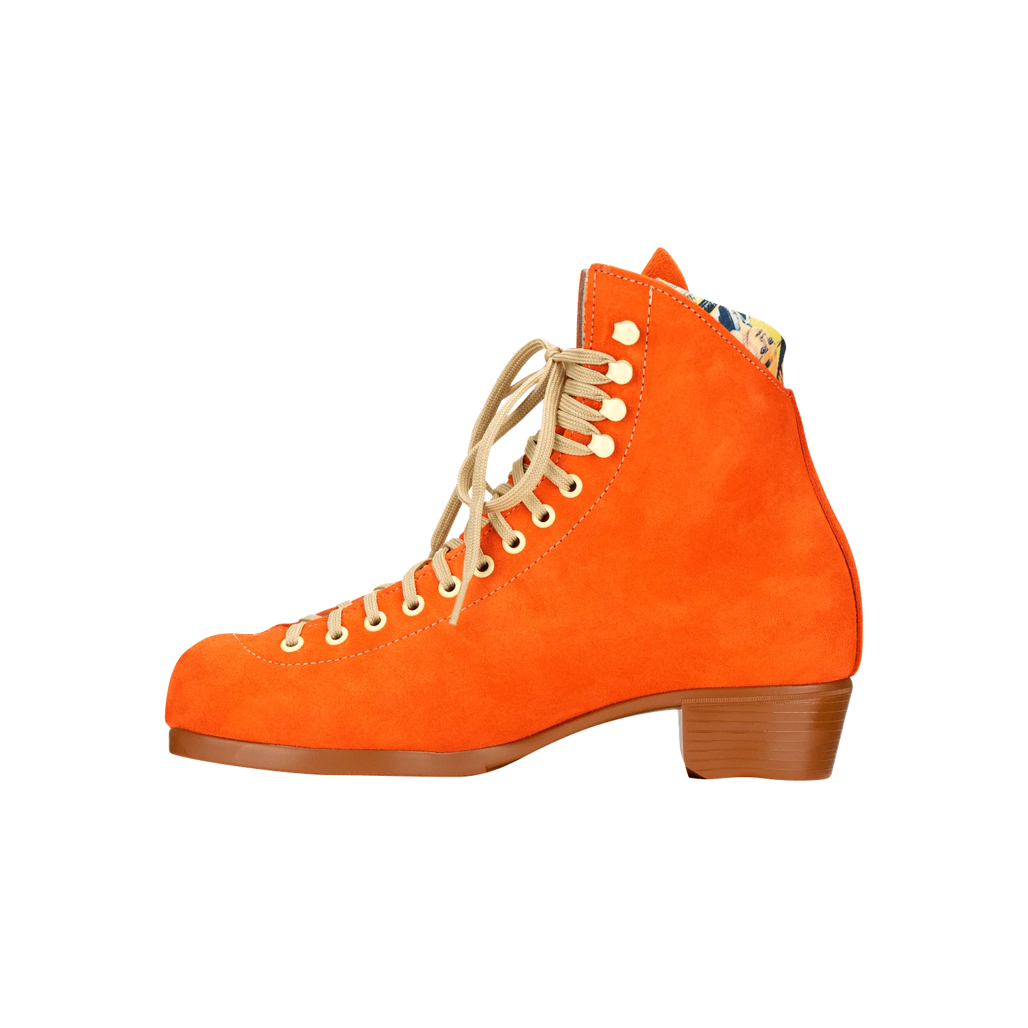 Moxi Lolly Roller Skates - Premium Quad Roller Skate Boots in Clementine Orange | Women's & Girls' Outdoor & Indoor Skating, Rink, Park, Fitness & Casual Wear