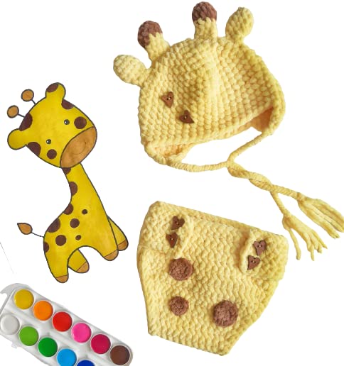 Adorable Baby Crochet Photography Costume - Handmade Knit Outfit for Newborn Photo Shoots & Special Occasions