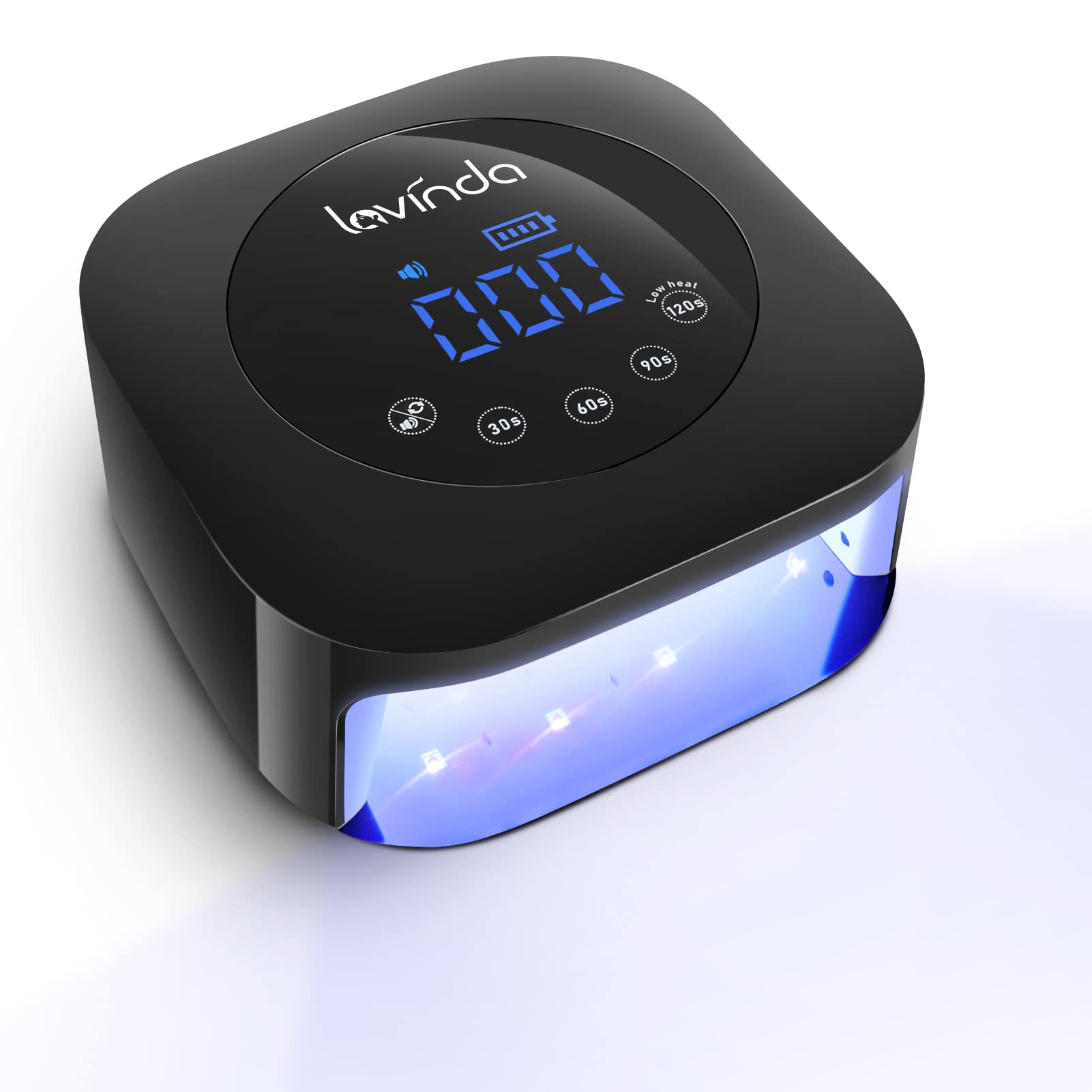 **Lavinda Professional Electric Nail Drill Kit - 54W Rechargeable Nail Dryer & UV Lamp for Acrylic & Gel Nails - Perfect for Salon, Home Manicure & DIY Nail Art**