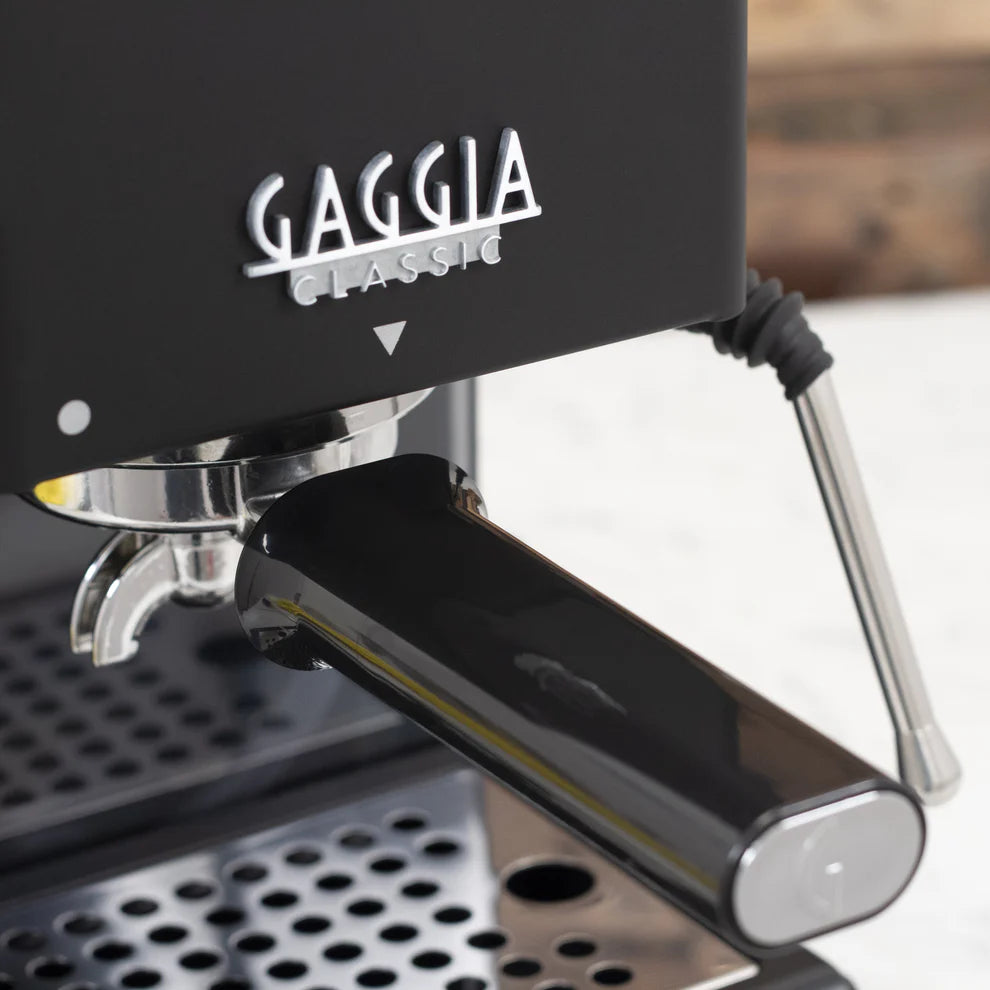 Gaggia Classic Pro E24 Espresso Machine - Thunder Black | Professional Italian Coffee Maker for Home & Cafe | Perfect for Espresso, Cappuccino & Latte