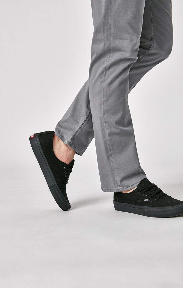Mavi Matt Classic Men's Straight Leg Pants - Mid-Rise Relaxed Fit Work Pants for Men | Comfortable Office Wear & Casual Everyday Pants