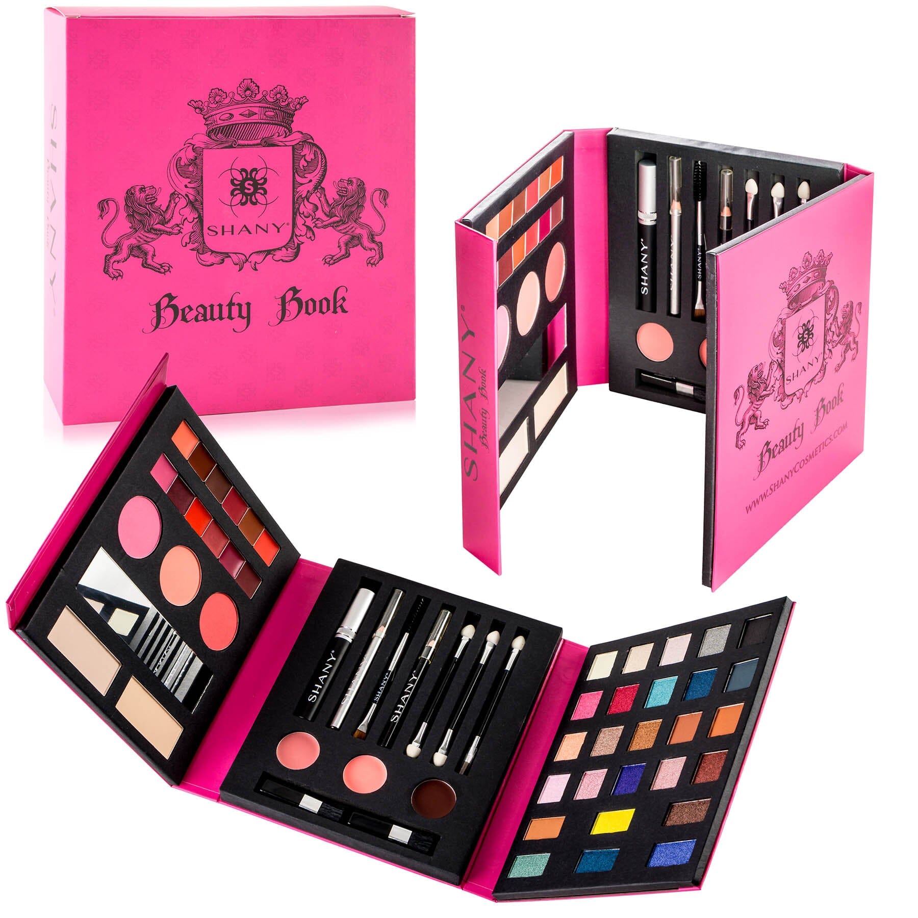 All-in-One Makeup Kit - Complete Beauty Book Cosmetic Set for Eyes, Lips & Face | Perfect for Travel, Bridal & Everyday Makeup Looks