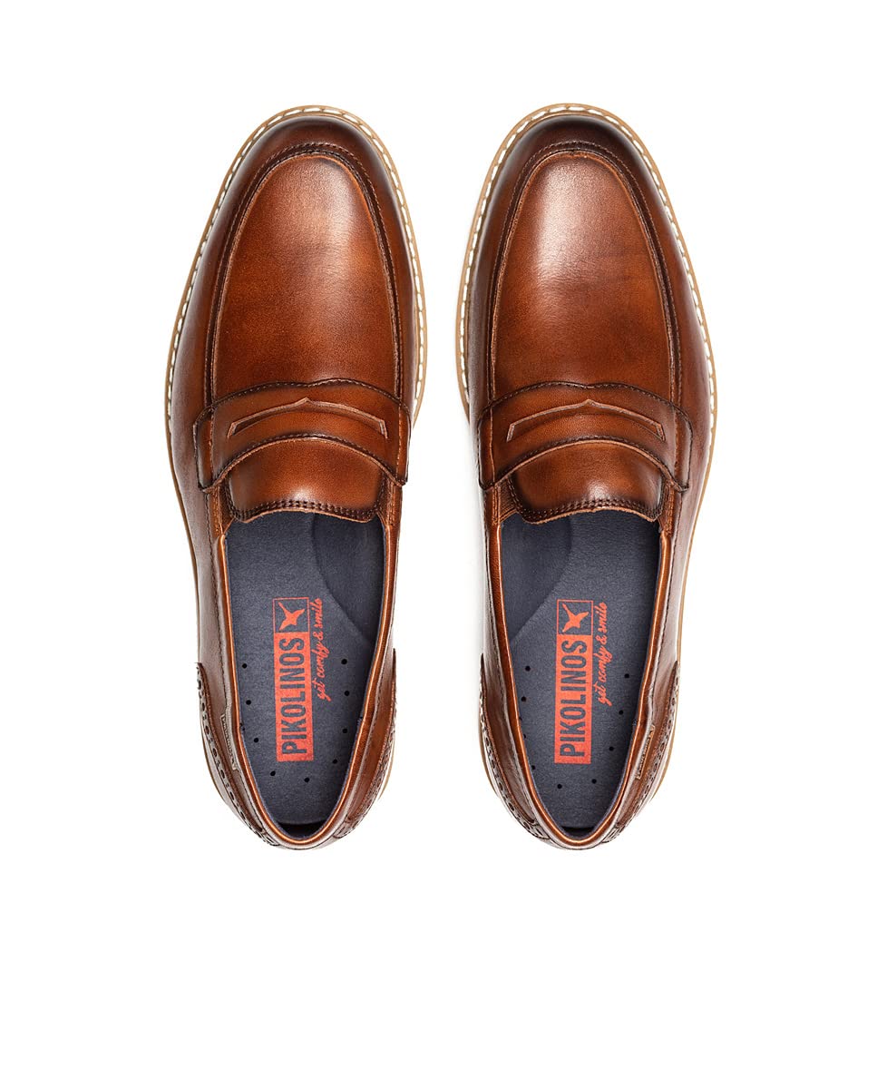PIKOLINOS Men's Leather Loafers - Avila Style | Comfortable & Stylish for Casual Wear, Office & Travel