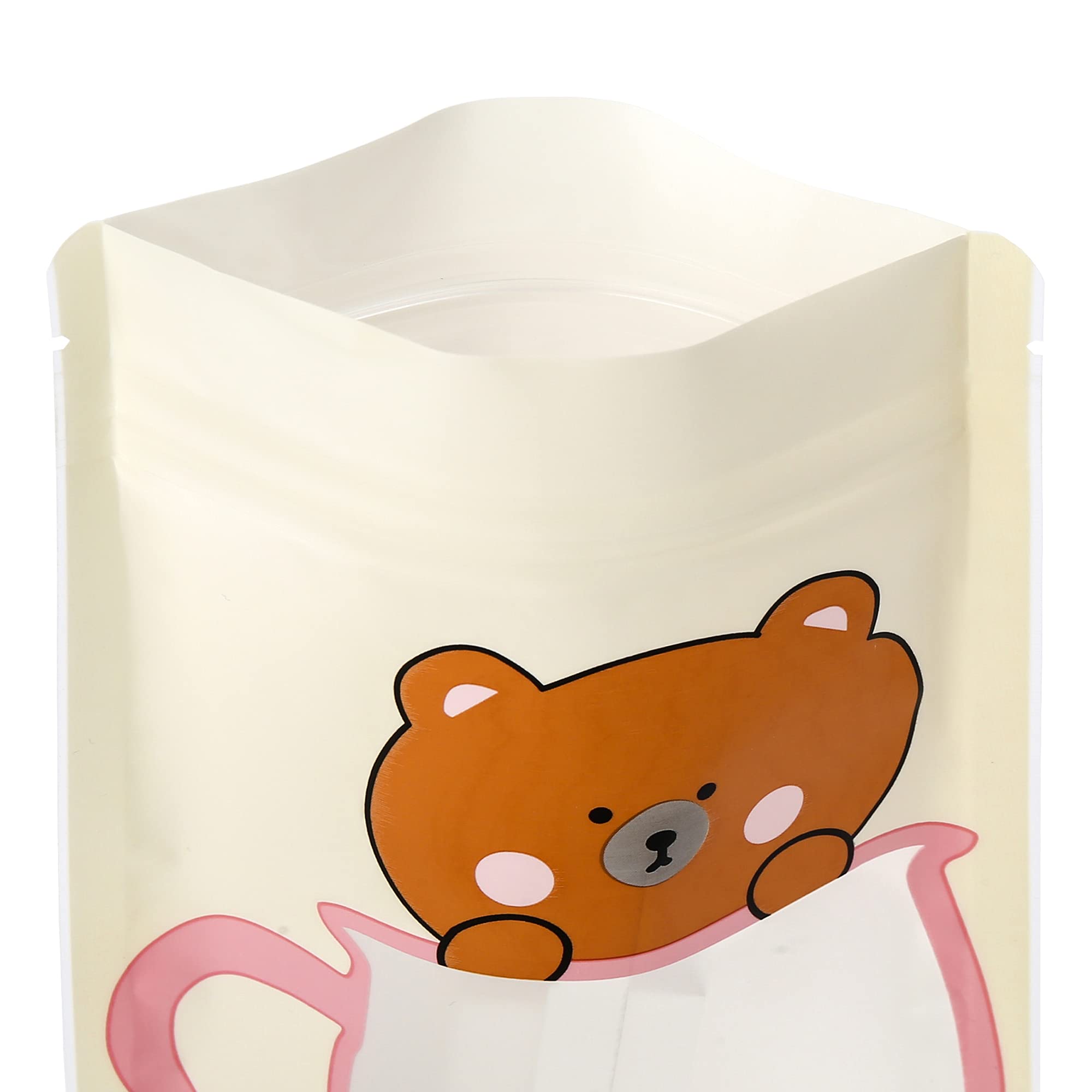 QQ Studio 100-Pack Animal Print Snack Bags - 6.25