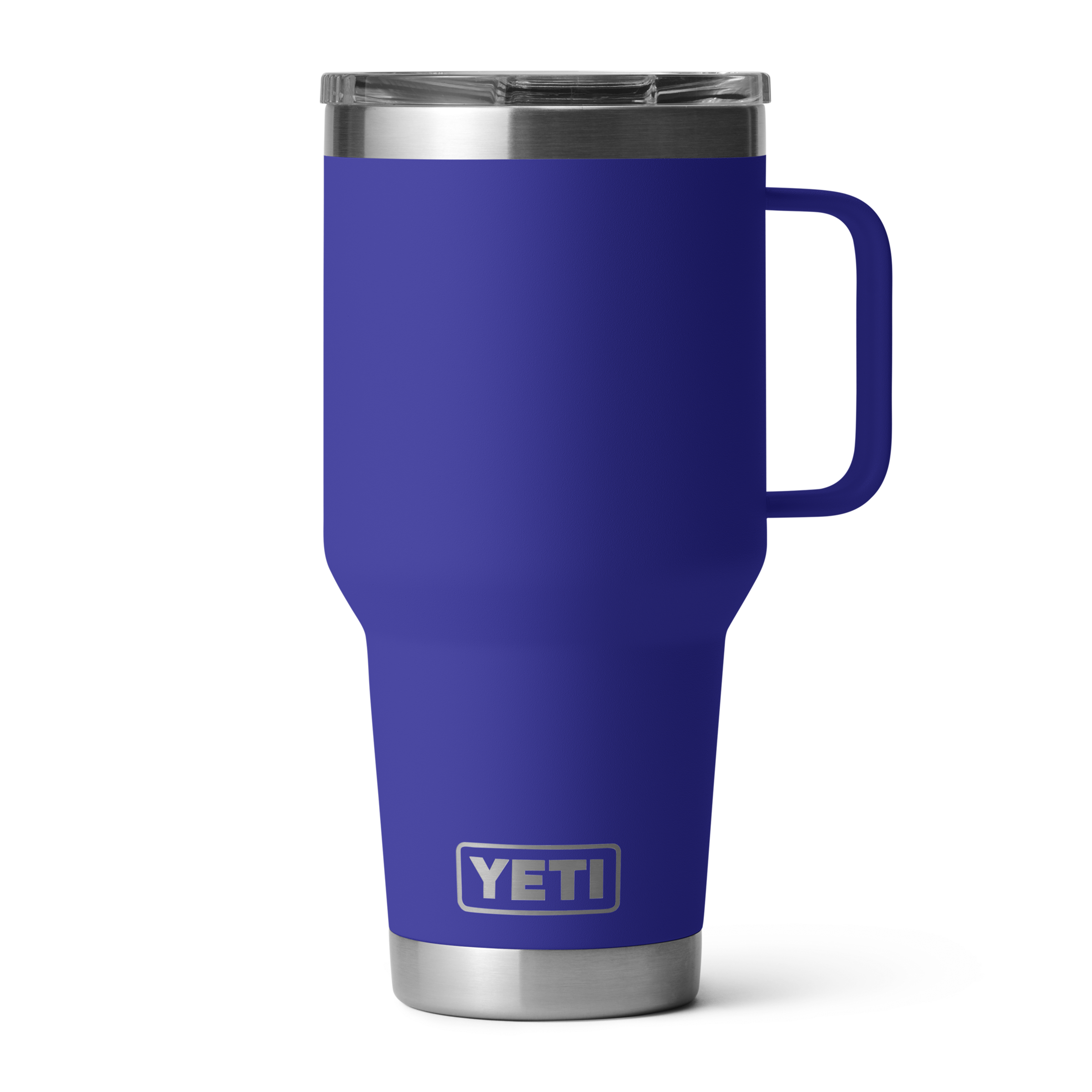 Yeti Rambler 30 oz Stainless Steel Vacuum Insulated Travel Mug - Keeps Drinks Hot/Cold for Hours - Perfect for Camping, Hiking & Commuting - Offshore Blue