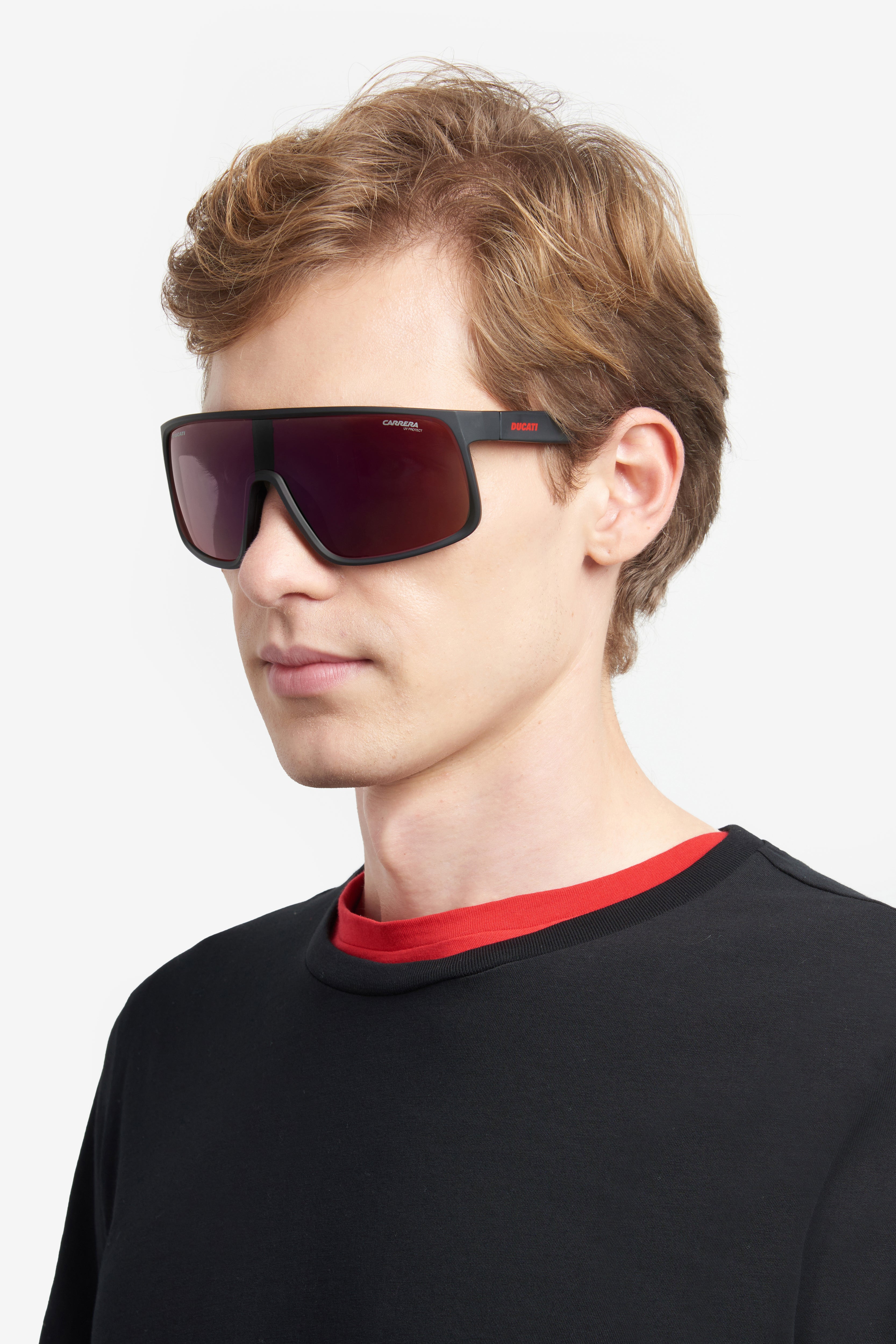 Ducati Carrera CARDUC 017/S Sunglasses - Polarized Motorcycle Riding Glasses for Men & Women - Perfect for Racing, Biking & Outdoor Sports
