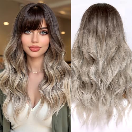 Ombre Brown to Gray