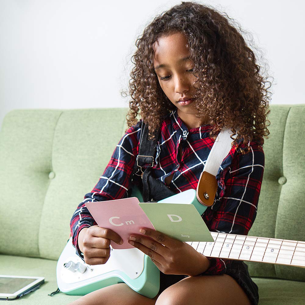 Loog Pro VI Electric Guitar for Kids Ages 9+ - Beginner Guitar with Learning App & Online Lessons - Perfect for Home Practice, Music Classes & Birthday Gifts