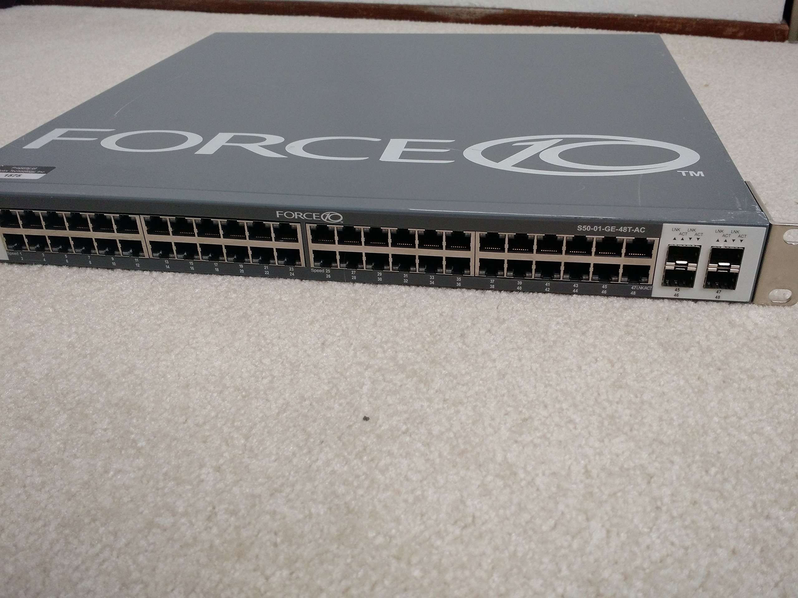 Force10 Networks S50-01-GE-48T-AC S-Series S50N 48-Port Gigabit Ethernet Data Center Switch - High Performance Networking for Enterprise & Cloud Computing Environments