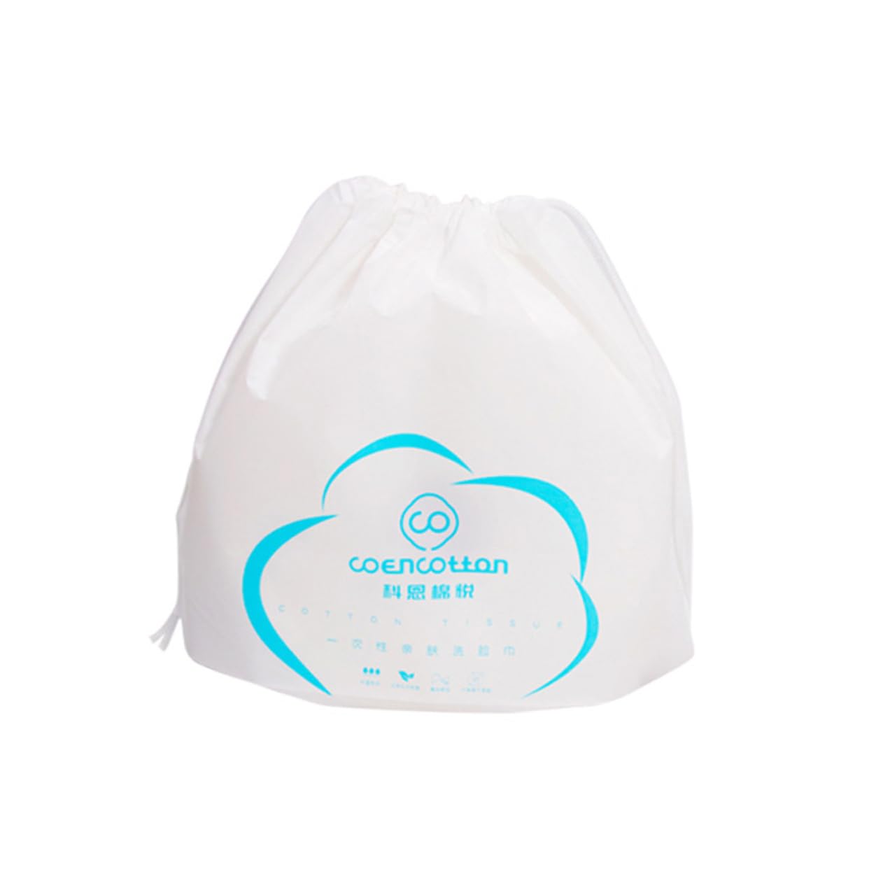 80pcs Wet & Dry Makeup Remover Towels - Soft Cotton Washcloths for Gentle Face Cleansing | Perfect for Travel, Gym & Daily Skincare Routine