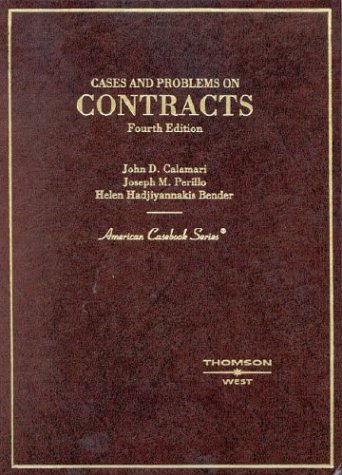 Contracts Casebook: Cases and Problems on Contracts - American Casebook Series | Essential Study Guide for Law Students & Legal Professionals