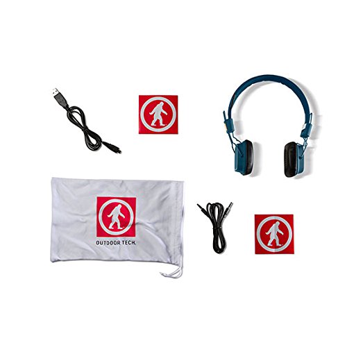 Outdoor Tech OT1400 Privates - Wireless Bluetooth Headphones with Touch Control, Noise Cancelling & 30H Playtime (Turquoise) - Perfect for Running, Gym Workouts & Travel