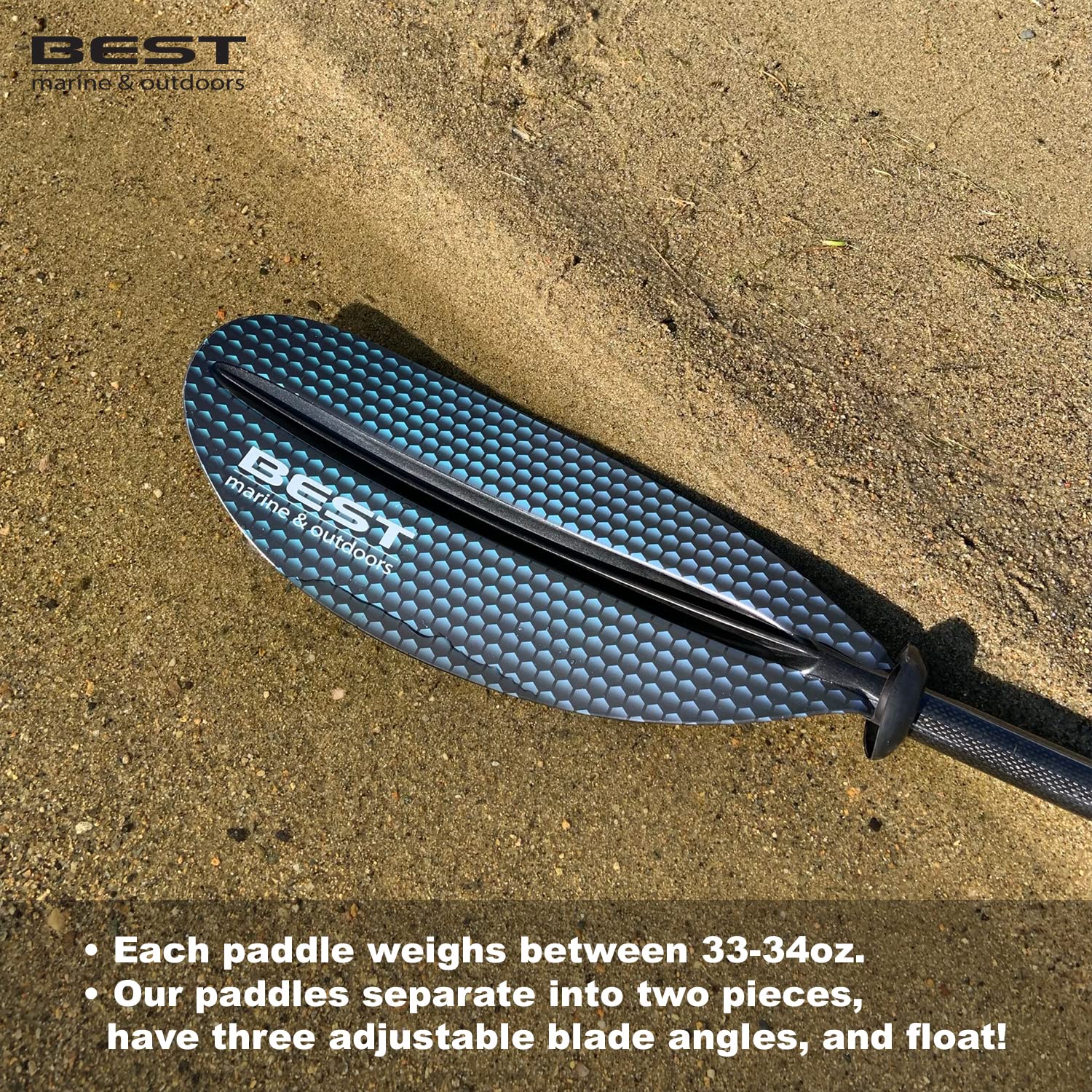 Premium Carbon Fiber Kayak Paddle with Fiberglass Reinforced Blades - 220cm, 234cm, 250cm Sizes - Ultra Lightweight for Adults - Perfect for Ocean, Lake & River Kayaking Adventures